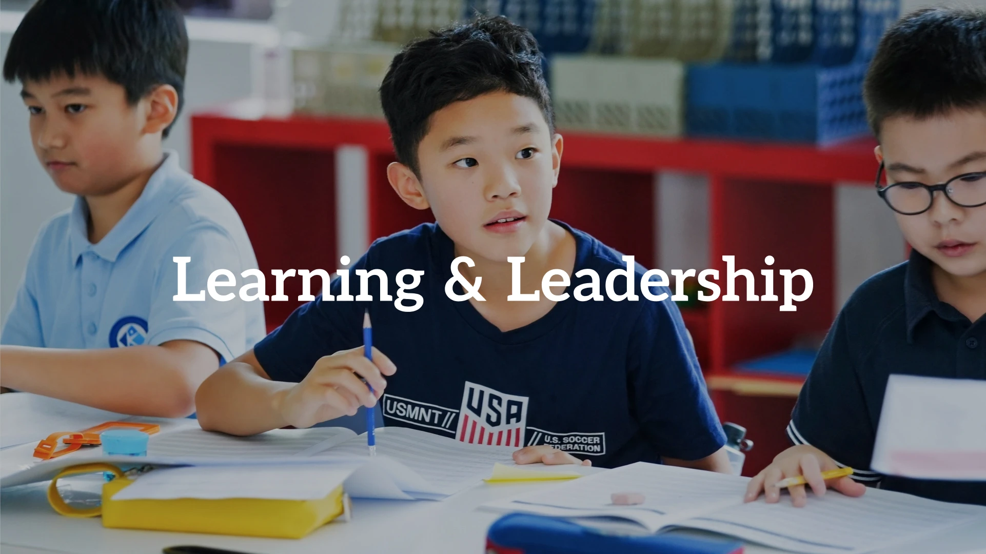 Learning & Leadership international high school teacher classroom teaching