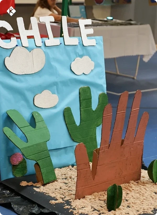 KLIS little speakers delivering public presentations for eight‑country world tour activity